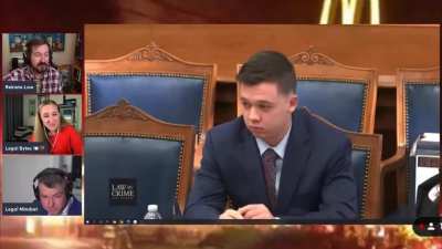 Lawyers publicly streaming their reactions to the Kyle Rittenhouse trial freak out when one of the protestors who attacked Kyle admits to drawing &amp;amp; pointing his gun at Kyle first, forcing Kyle to shoot in self-defense.