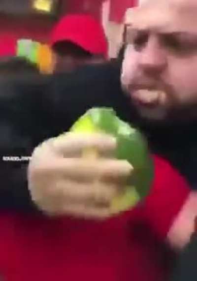 This guy recovering HP mid combat