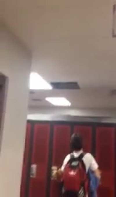 Kid at my school thinks it&rsquo;s good to climb into the ceiling