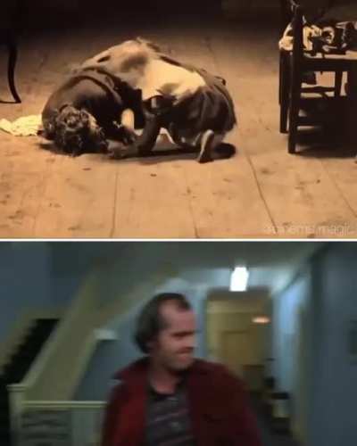 Всё новое это хорошо забытое старое. Фильм "Возница" 1920 г. и "Сияние" 1980г.