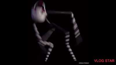 Puppet vibing to dawkos song darkest desire