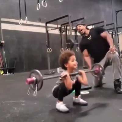 Happy freakout at the gym !