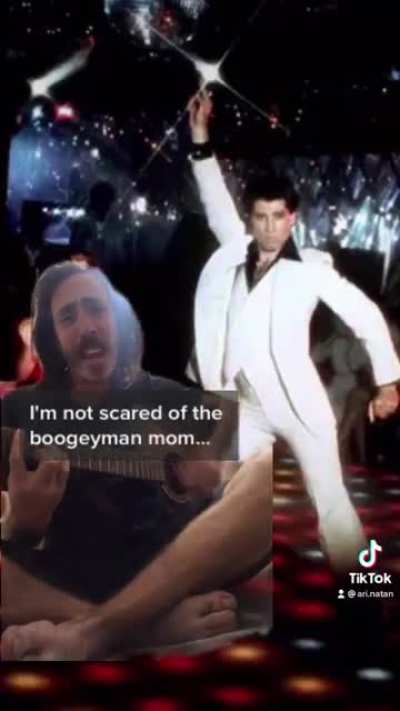 I&rsquo;m not scared of the boogey man mom!