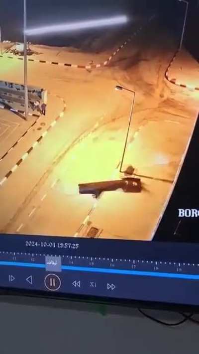 Palestinian man killed in Iranian missile attack on Israel