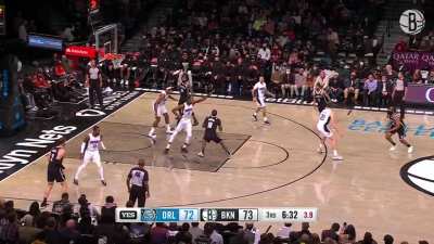 [Highlight] James Johnson with a HIGH arcing fade away jumper over Mo Bamba