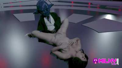 In a galaxy far, far away, the iconic Meister Yoda takes on a steamy adventure in "Cum Wars." This adult-themed parody features the wise Jedi master engaging in a passionate encounter with the beautiful Princess Leia. Prepare for an epic battle of desires