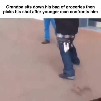 Well I guess this guy&rsquo;s never fighting again
