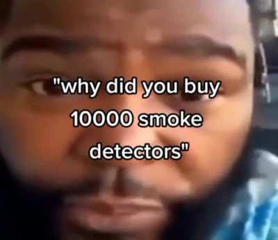 10000 smoke detectors