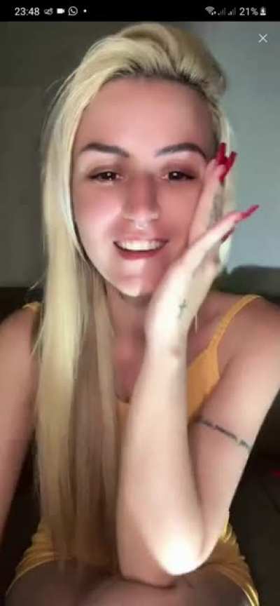 bigo bigo live rubia brasile&ntilde;a 🍒👀