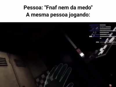 Sim eu postei meme de fnaf em r/HUEstation e o t&iacute;tulo foi dar o rabo