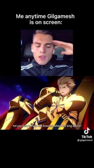 El ogro cada vez que ve al gilga.