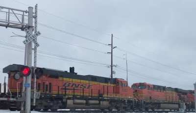 I thought I was going to be stuck behind a world record length train&hellip;