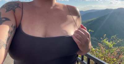 6 mile hike. Enjoy the view