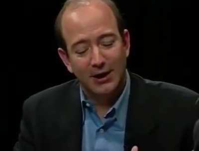 Jeff Bezos, June 2000: &ldquo;If I could do anything, I would like to go help explore space.&rdquo;