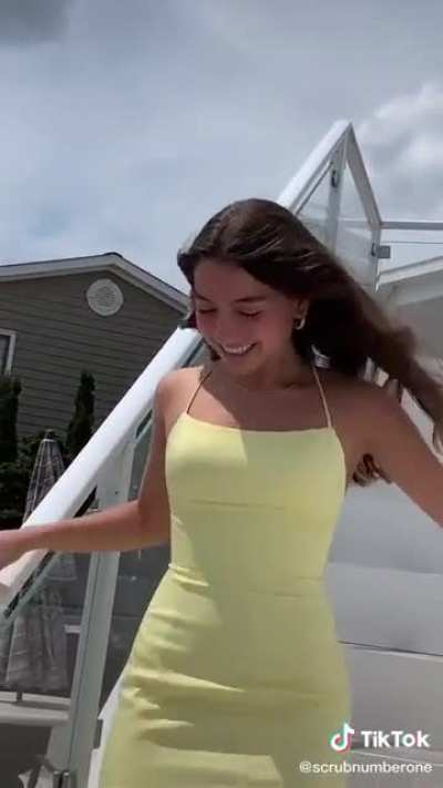 Yellow dress