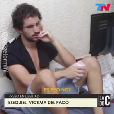 Ezequiel, v&iacute;ctima del paco