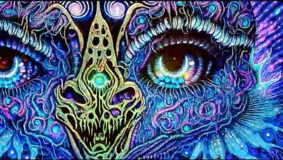 Trippy Eye Animation using SD