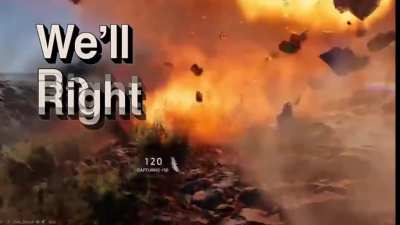 "Ello There Soldier" - We'll be right back version