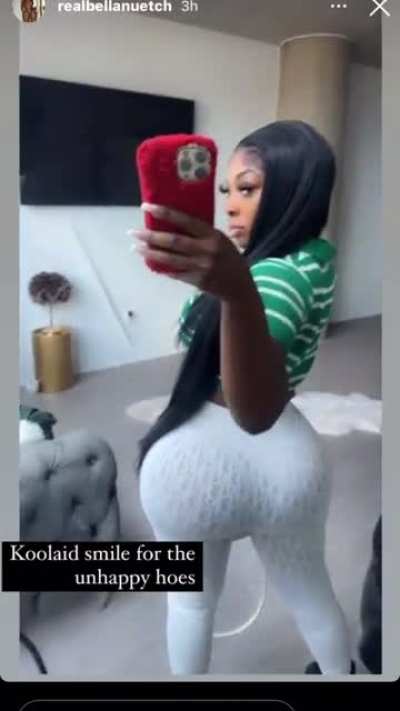 Double cheeked up