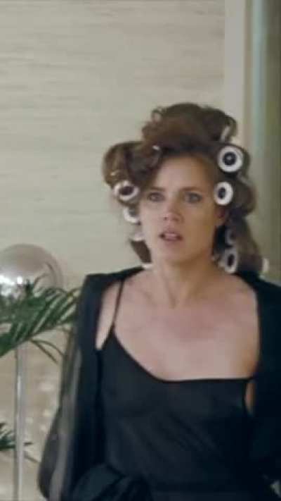 Amy Adams see-thru plots in 'American Hustle' (60fps)
