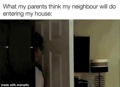 They don&rsquo;t even enter my room for gods sake