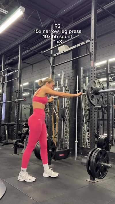 Lower body workout