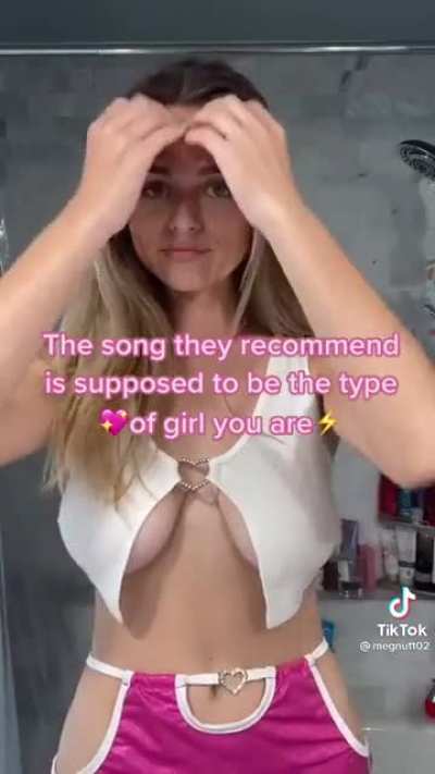 She is hot and that top is amazing