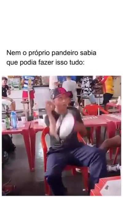 Brazilian Tambourine Master in Action ,,🤯