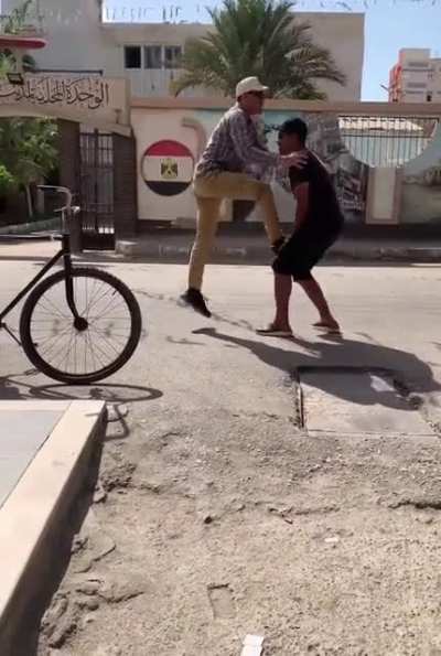 Doing backflips
