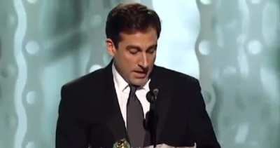 Steve Carell&rsquo;s Golden Globes Acceptance Speech😂