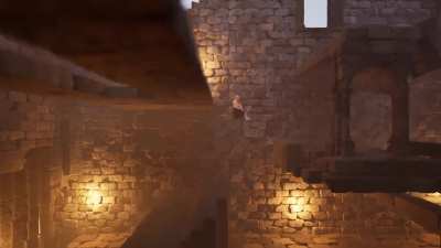 [Vaulting Over It] I made a game physics based game where you climb with a tree branch. You can play the demo on Steam, I&rsquo;m sorry in advance&hellip;