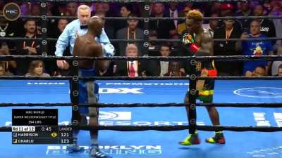 I like Tony Harrison but he had to eat his words against Charlo