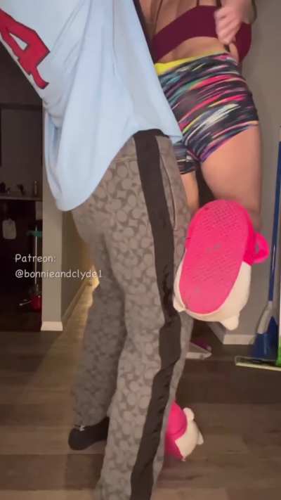 Always trying to stretch but instead my panties just get stretched out 🤷&zwj;♀️