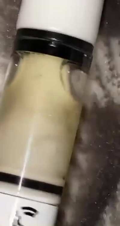 caught my friend smoking an actual cum cart 🤢