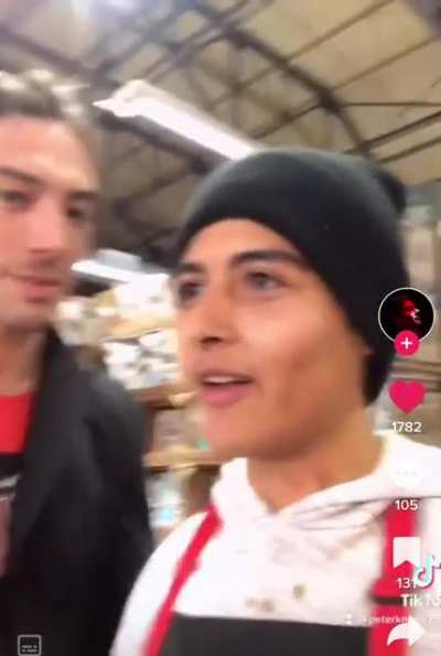 Man asks Ezra Miller for a photograph and Ezra Miller suggests knocking him out &ldquo;to not feel panic&rdquo;