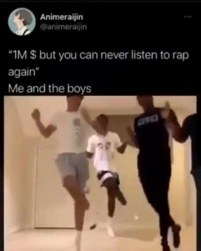 who needs rap lol