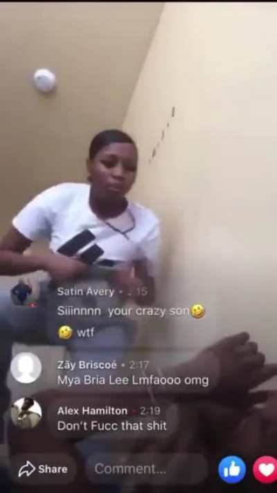 A Brooklyn Love Story.. &ldquo;thot&rdquo; beats down her man on Facebook live for messing with other girls