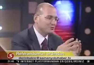 s&uuml;leyman soylu anayasa referandumundan sonra bir ter&ouml;r &ouml;rg&uuml;t&uuml;n&uuml;n kanalında a&ccedil;ıklamalarda bulunuyor (14 ya da 15 eyl&uuml;l 2010) (kısaltılmış hali)