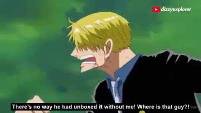 Zoro unboxing some drip
