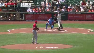 [Highlight] Mike Yastrzemski and Wilmer Flores go back-to-back in the 1st