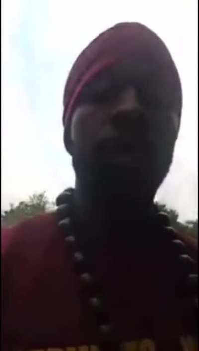 Creepy lady watching family with binoculars gets confronted
