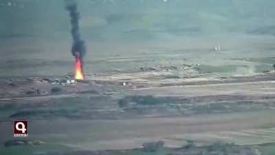 Multiple Azeri drones downed while approaching the front lines in Nagorno-Karabakh