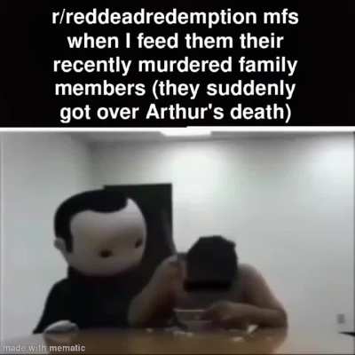 "I can't get over how Arthu" I will strike you multiple of times with my Hatchet