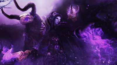 Animated warlock wallpaper made by me. ( @Wkmz_ on twitter )
