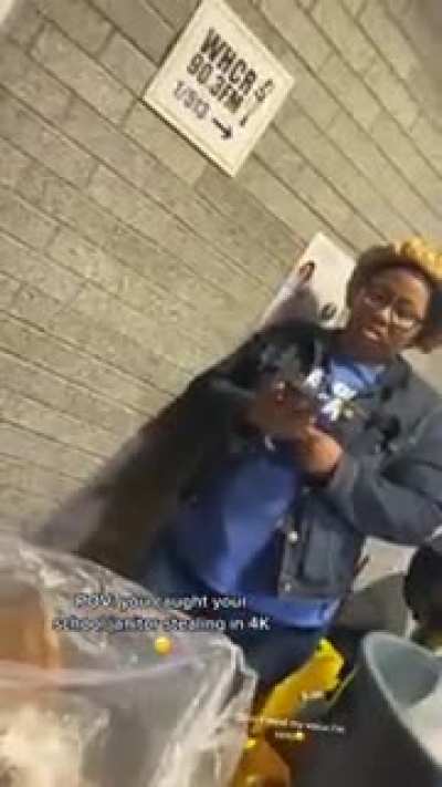 You Know She Fired After This: High School Student Checks Janitor After They Caught Her Stealing Their Phone! &ldquo;You Panicking Right Now&ldquo;