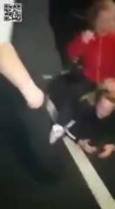 "how can I fight? she is sitting on me" - Irish women fight