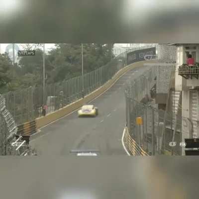 Macau Grand Prix Crash