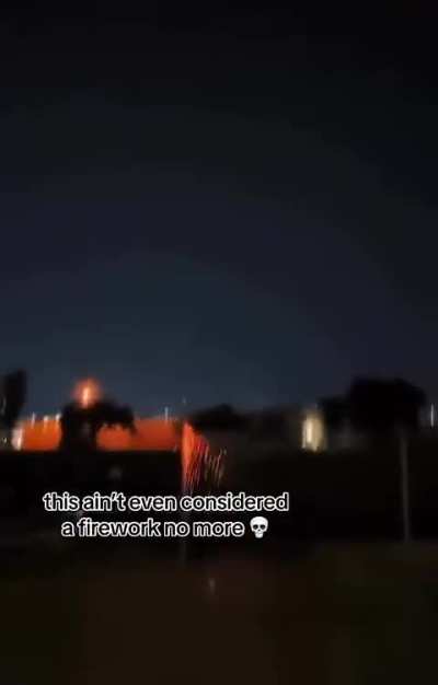 Airstrike firework