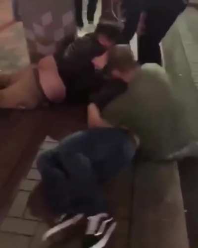 Jacked dude with no legs kicking ass