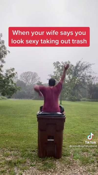 Taking out the trash